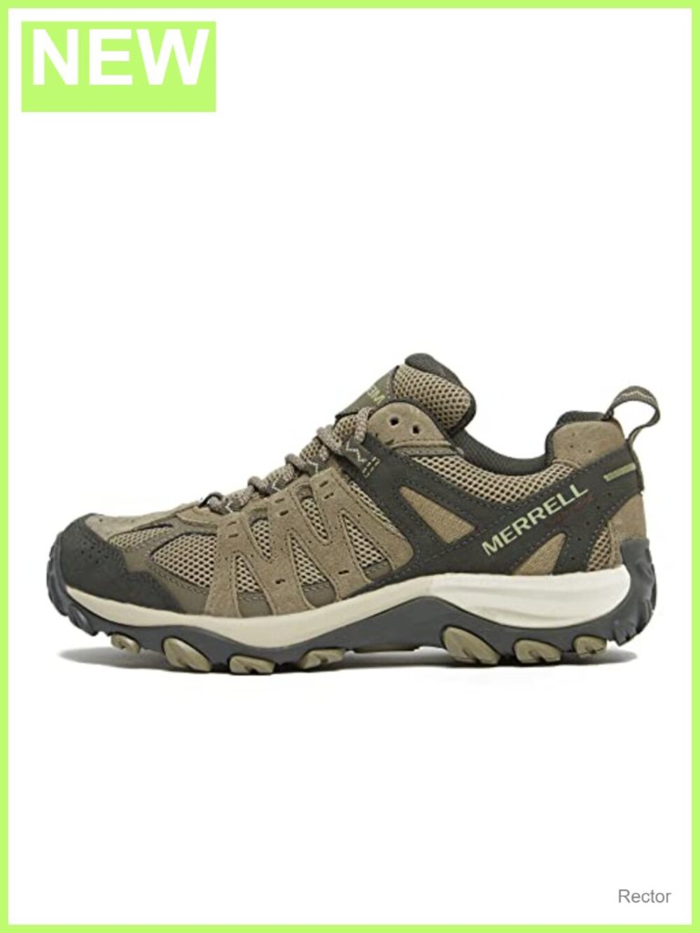 Waterproof Hiking Shoes with Suede Leather Upper and Sticky Rubber Outsole